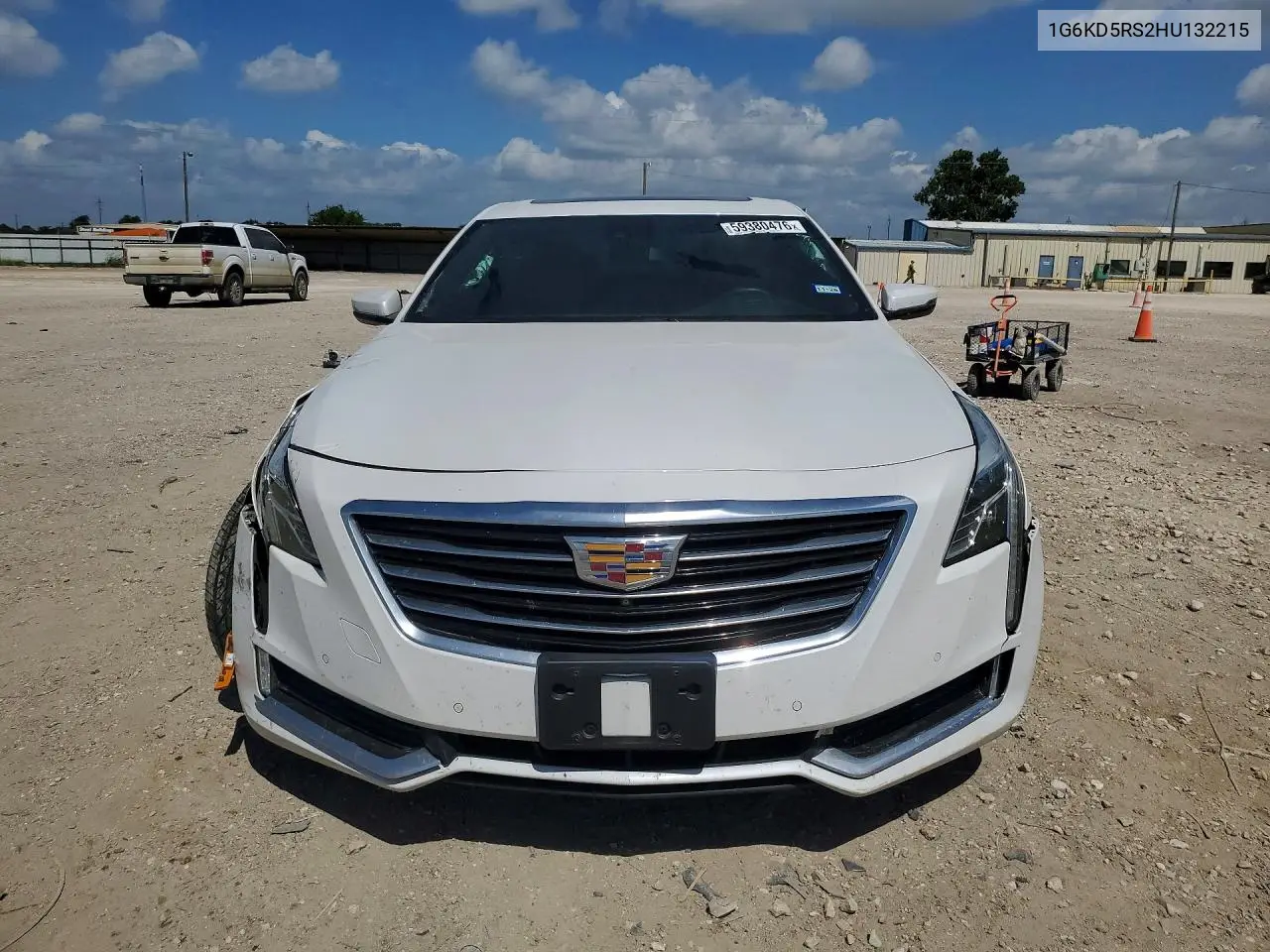 2017 Cadillac Ct6 Luxury VIN: 1G6KD5RS2HU132215 Lot: 59380476