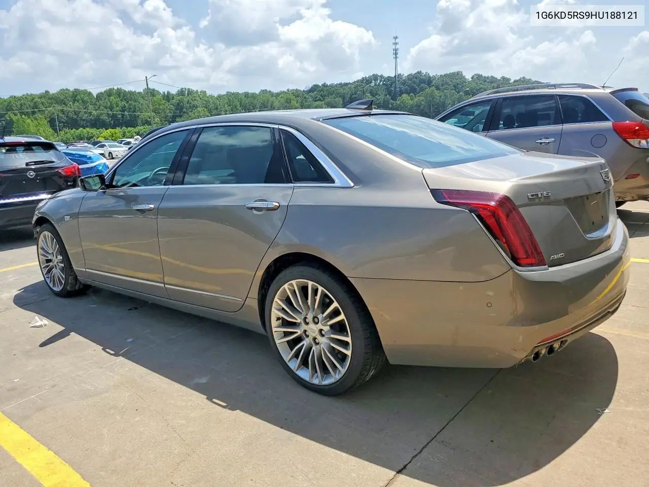 2017 Cadillac Ct6 Luxury VIN: 1G6KD5RS9HU188121 Lot: 59547166