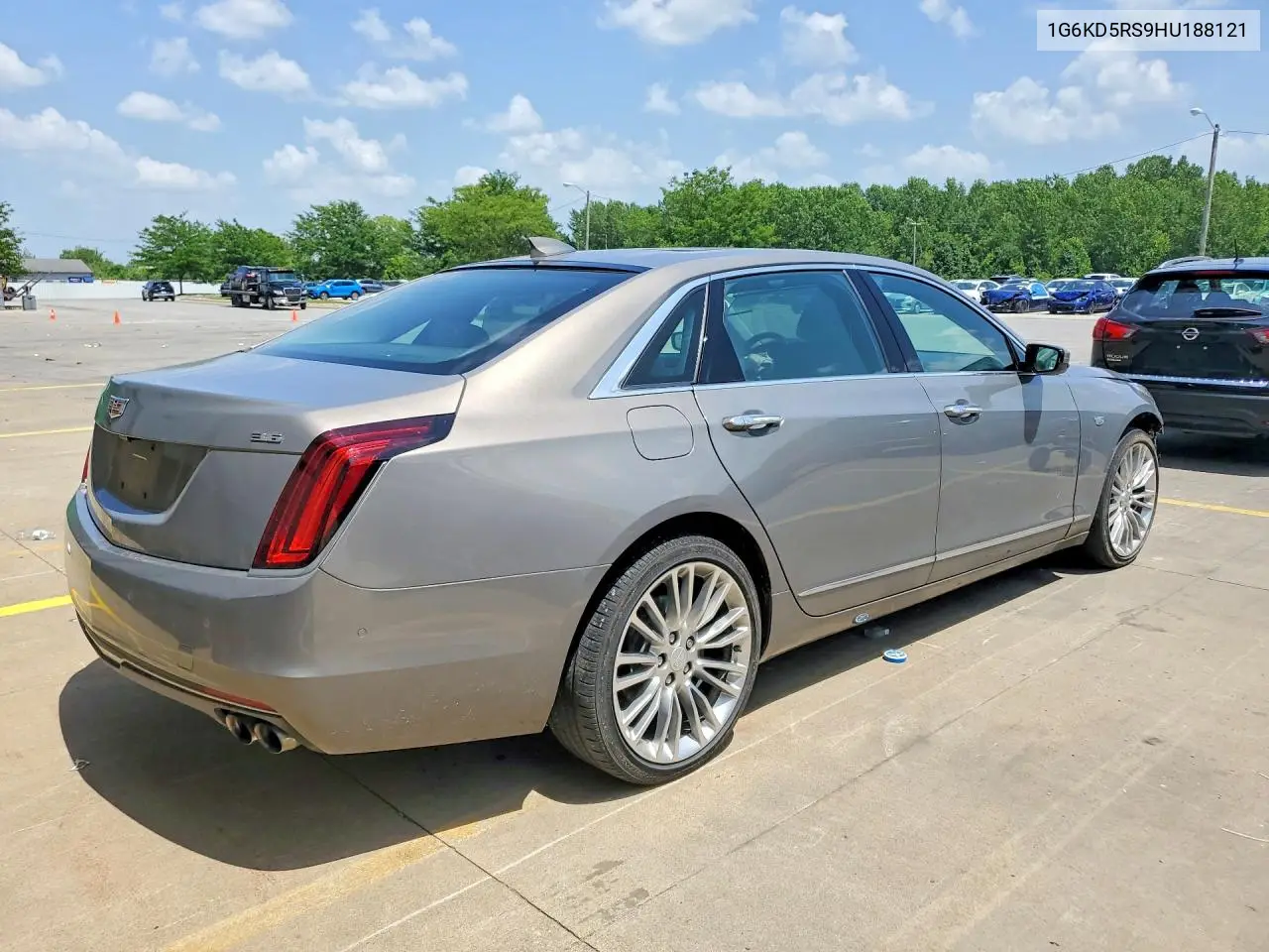 2017 Cadillac Ct6 Luxury VIN: 1G6KD5RS9HU188121 Lot: 59547166