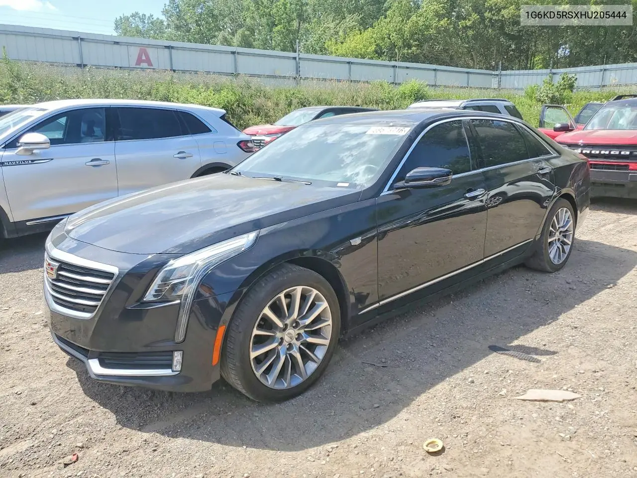 2017 Cadillac Ct6 Luxury VIN: 1G6KD5RSXHU205444 Lot: 59576716