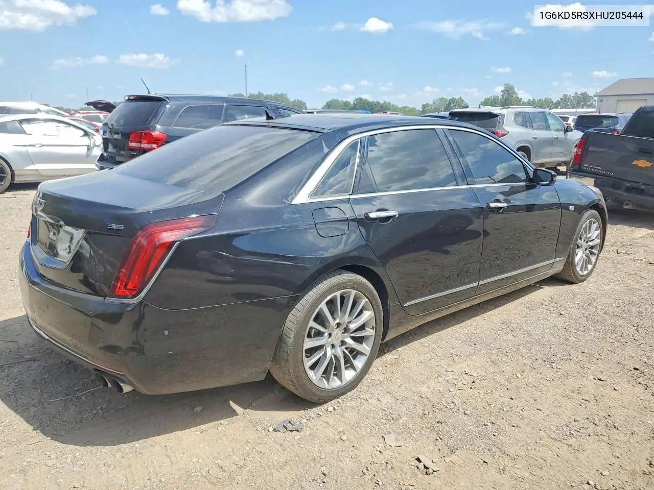 2017 Cadillac Ct6 Luxury VIN: 1G6KD5RSXHU205444 Lot: 59576716