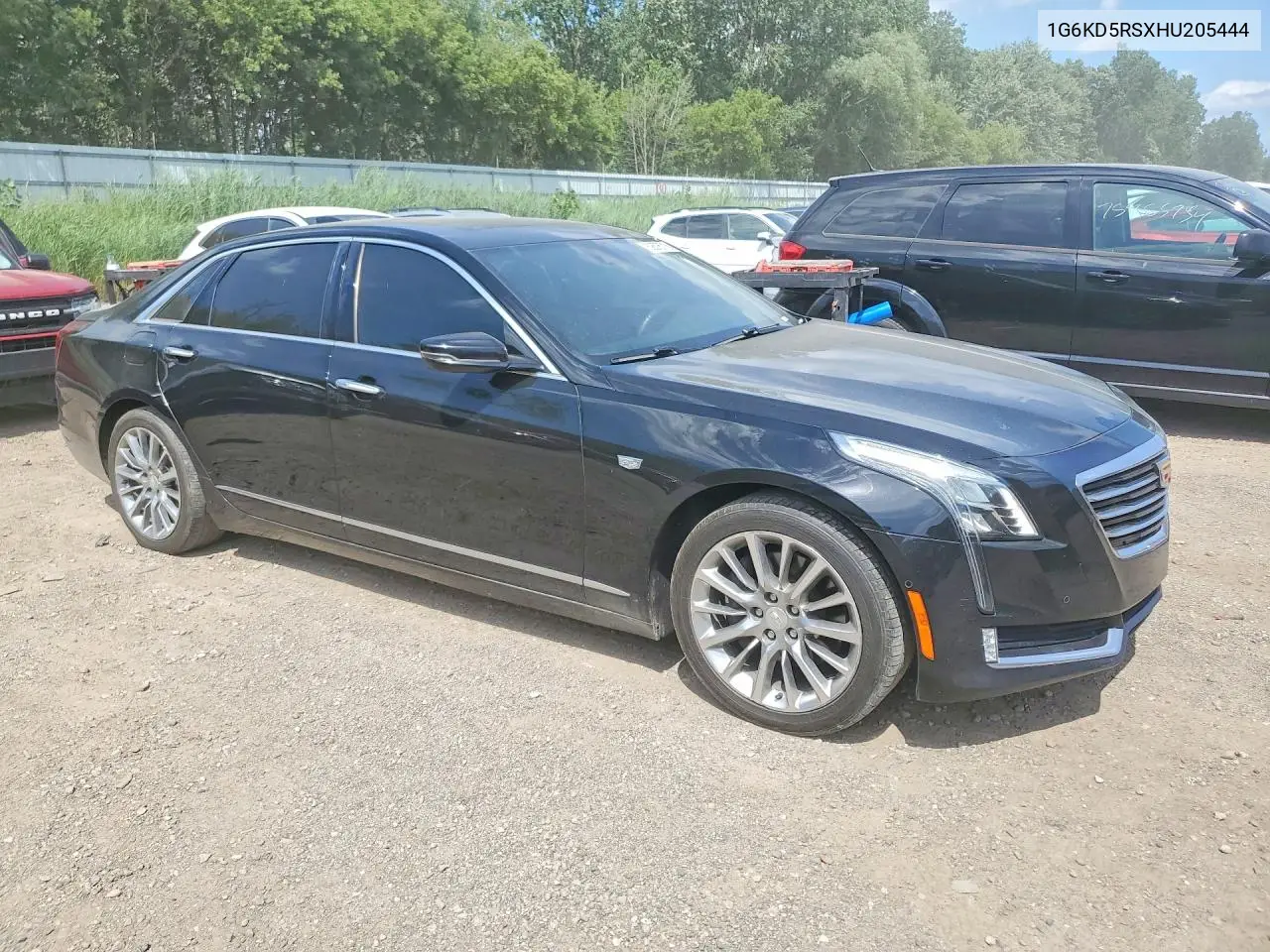 2017 Cadillac Ct6 Luxury VIN: 1G6KD5RSXHU205444 Lot: 59576716