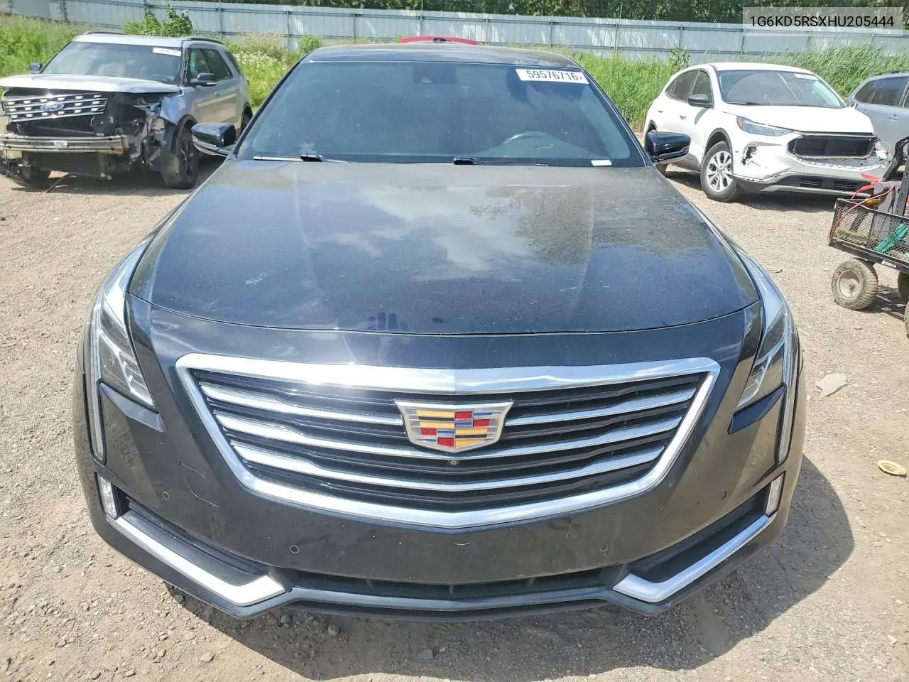 2017 Cadillac Ct6 Luxury VIN: 1G6KD5RSXHU205444 Lot: 59576716