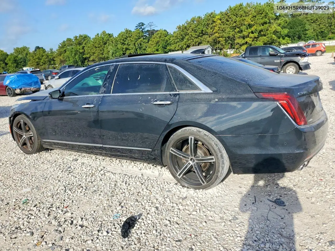 2017 Cadillac Ct6 Premium Luxury VIN: 1G6KH5R68HU139029 Lot: 59581796