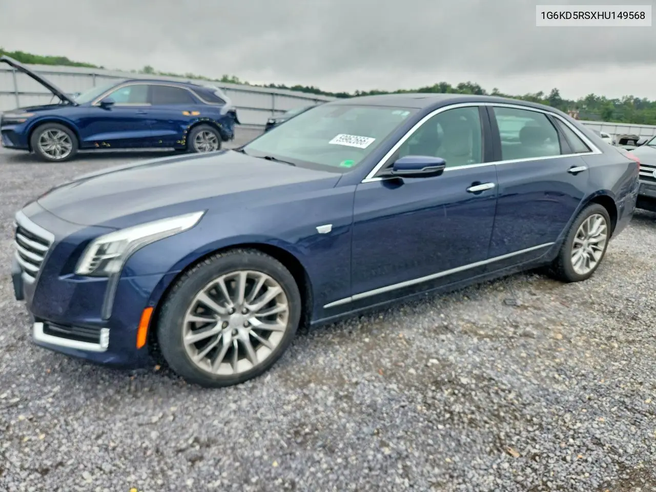 2017 Cadillac Ct6 Luxury VIN: 1G6KD5RSXHU149568 Lot: 59962666