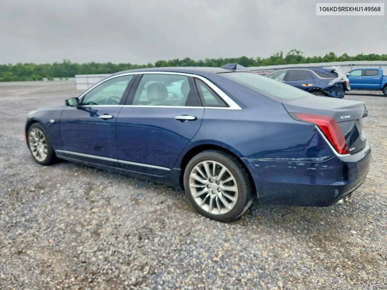 2017 Cadillac Ct6 Luxury VIN: 1G6KD5RSXHU149568 Lot: 59962666