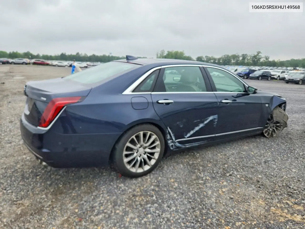 2017 Cadillac Ct6 Luxury VIN: 1G6KD5RSXHU149568 Lot: 59962666