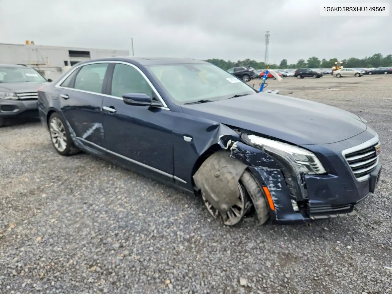 2017 Cadillac Ct6 Luxury VIN: 1G6KD5RSXHU149568 Lot: 59962666