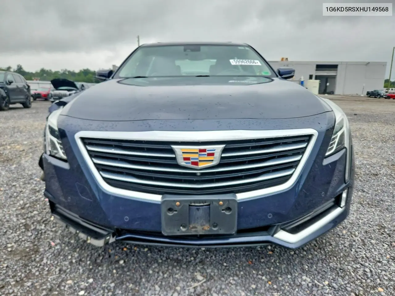 2017 Cadillac Ct6 Luxury VIN: 1G6KD5RSXHU149568 Lot: 59962666