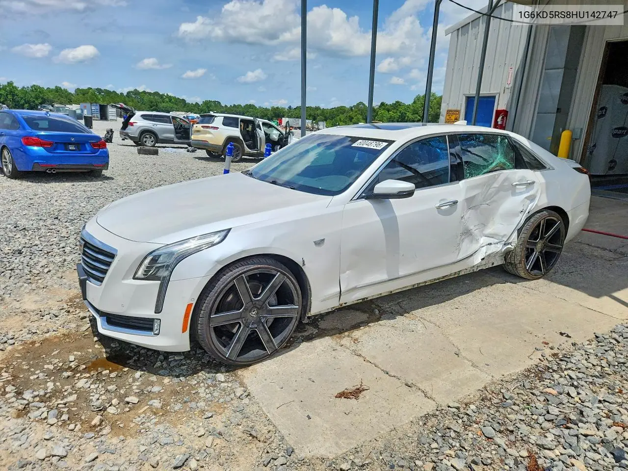 2017 Cadillac Ct6 Luxury VIN: 1G6KD5RS8HU142747 Lot: 60048796
