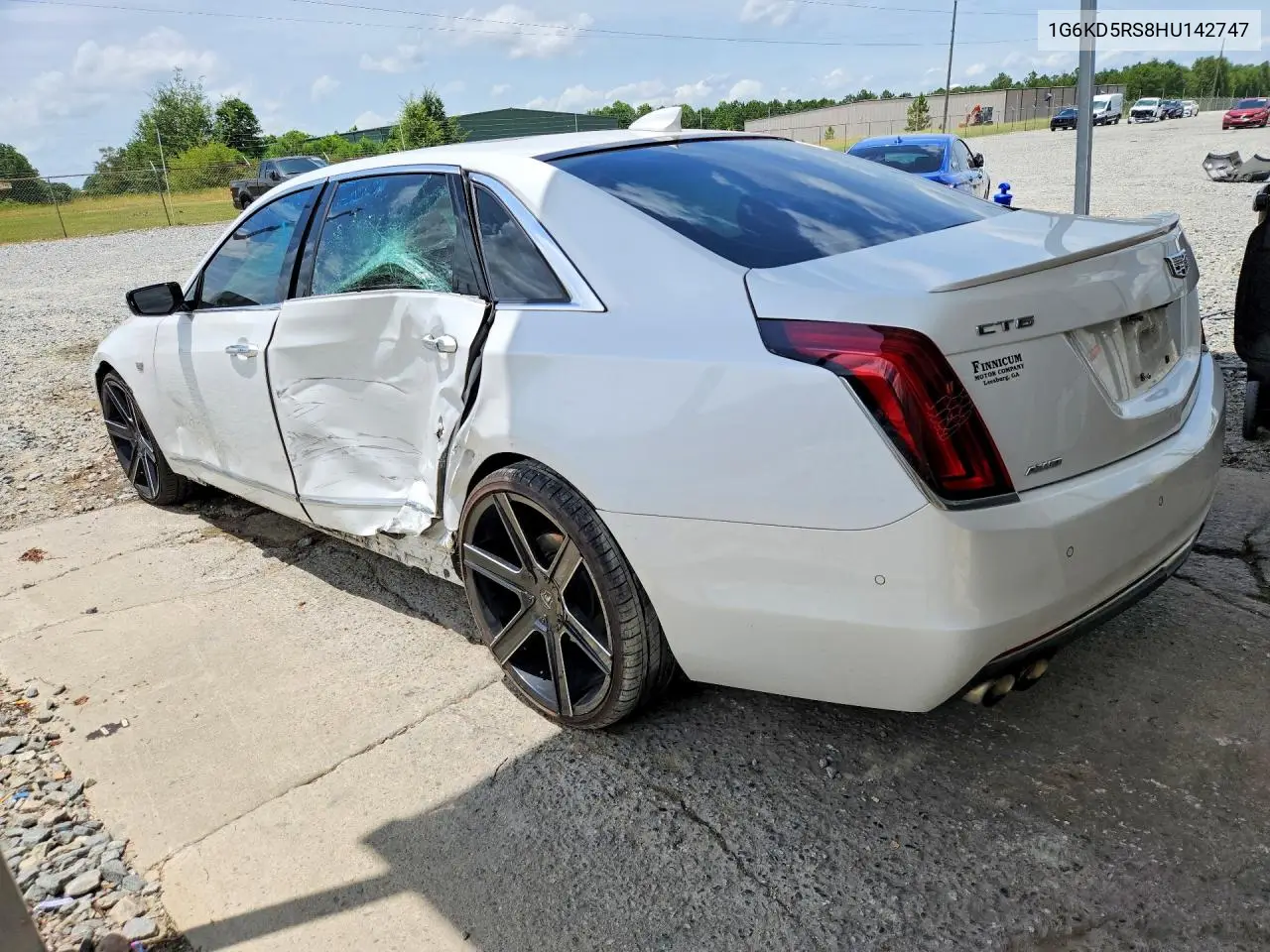 2017 Cadillac Ct6 Luxury VIN: 1G6KD5RS8HU142747 Lot: 60048796