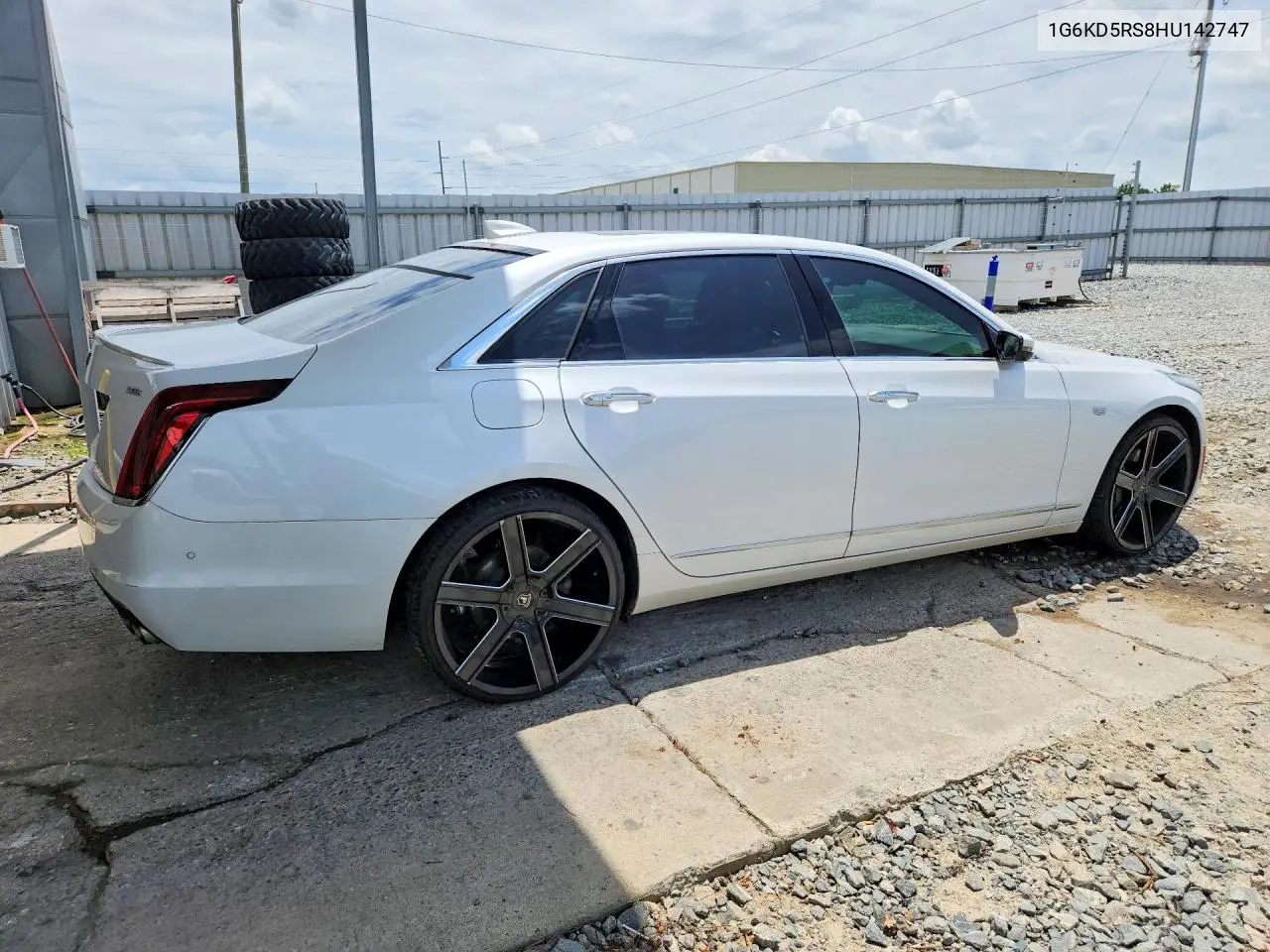 2017 Cadillac Ct6 Luxury VIN: 1G6KD5RS8HU142747 Lot: 60048796