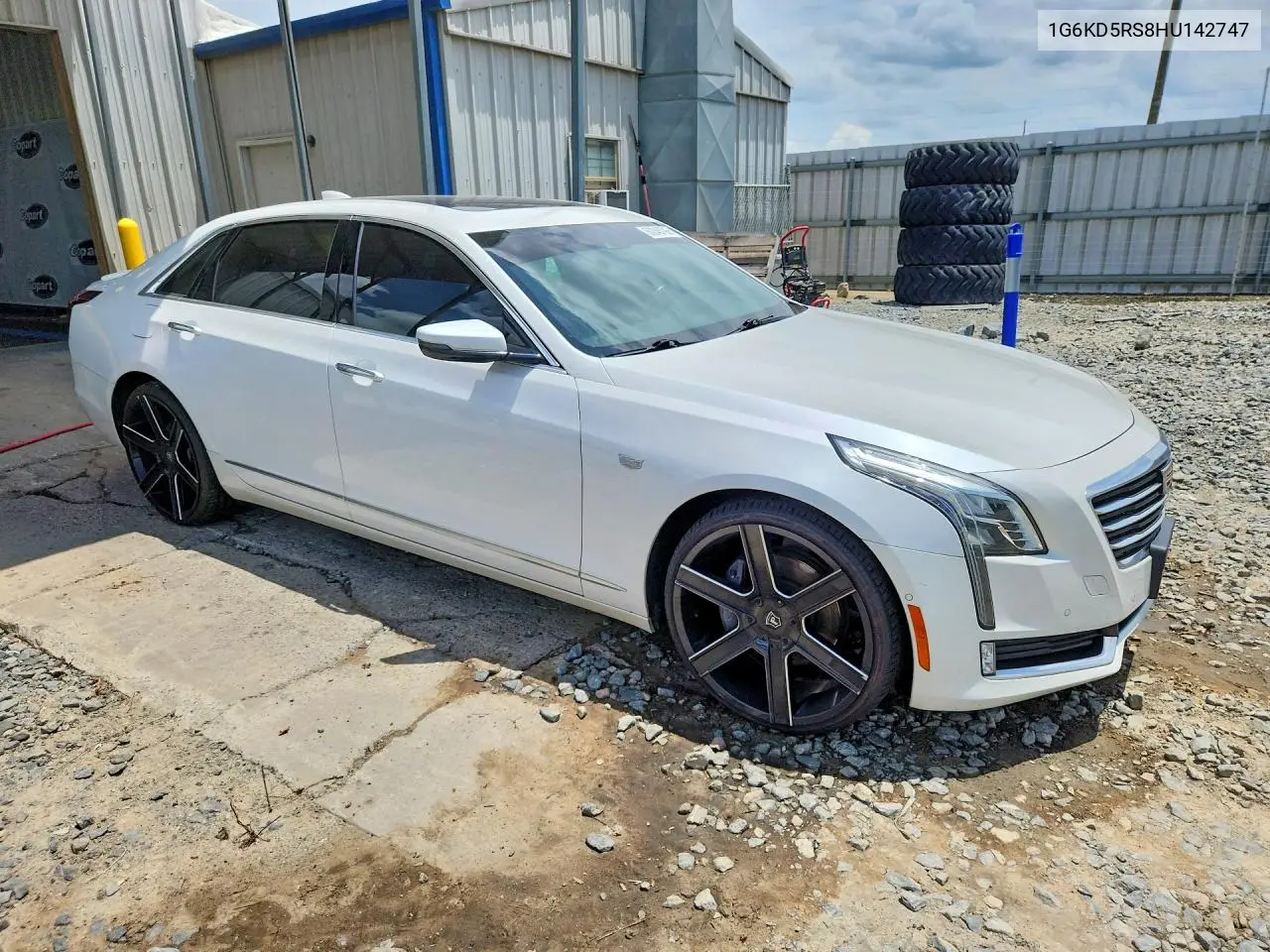 2017 Cadillac Ct6 Luxury VIN: 1G6KD5RS8HU142747 Lot: 60048796