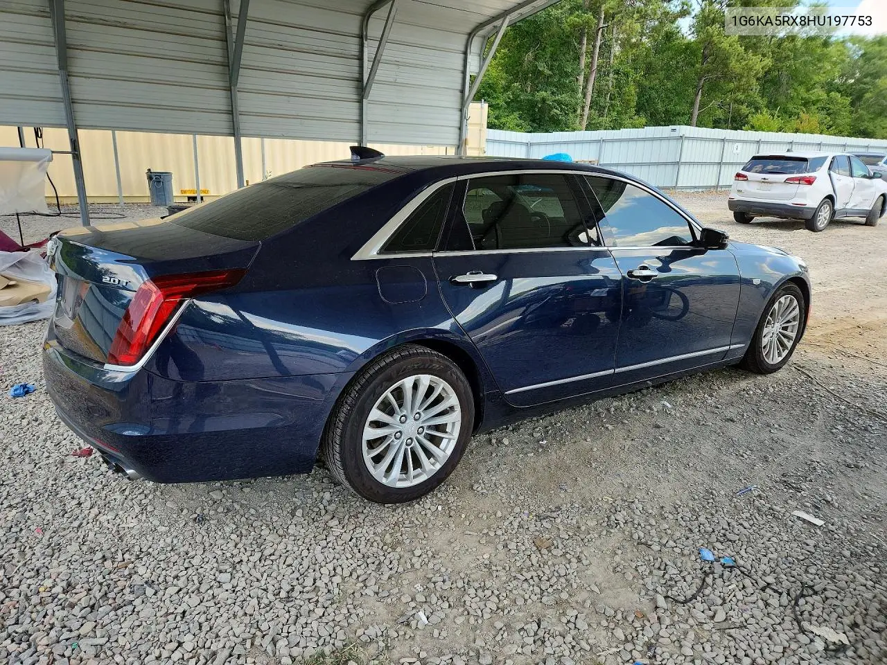 2017 Cadillac Ct6 VIN: 1G6KA5RX8HU197753 Lot: 60498816