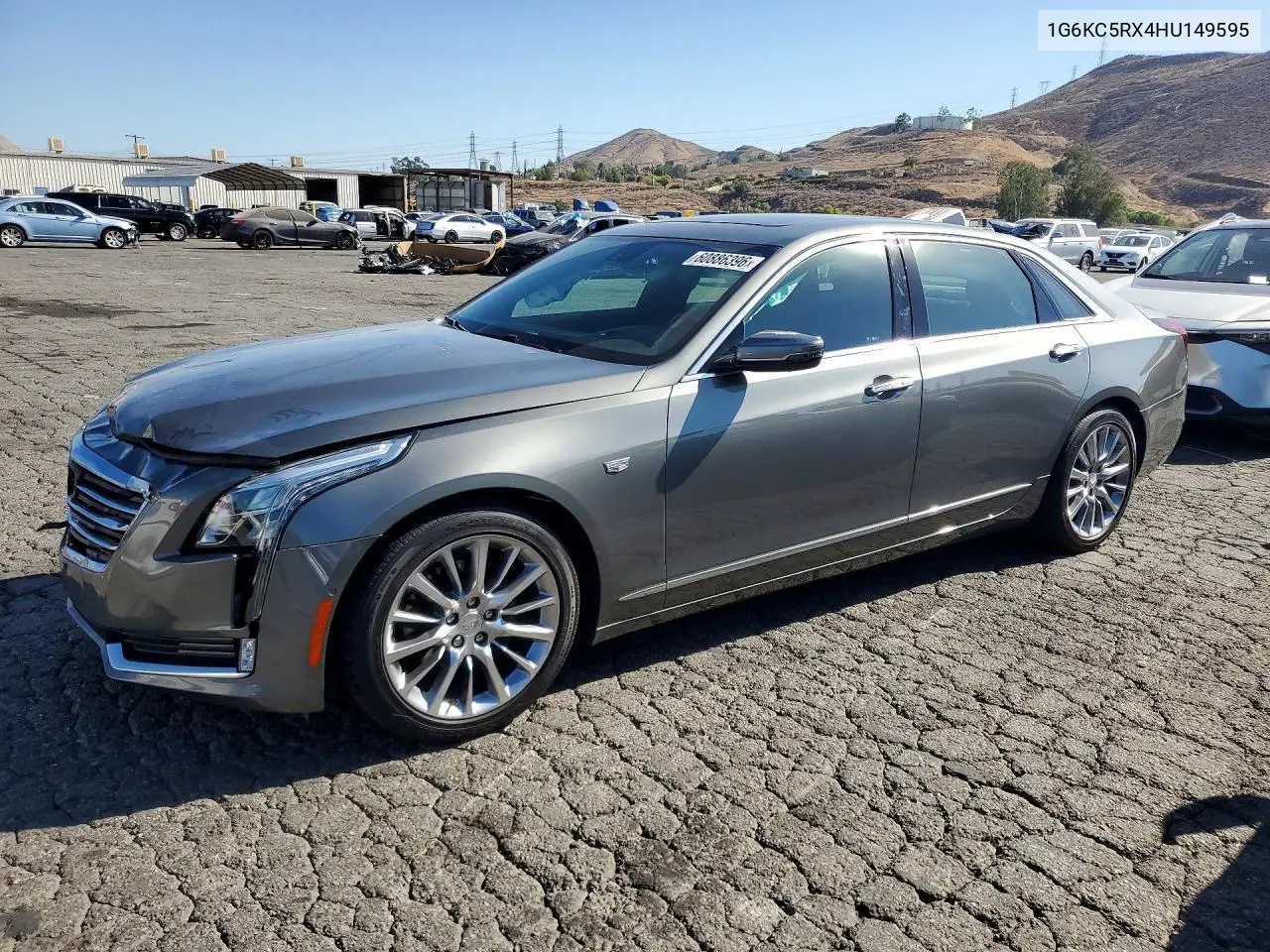 2017 Cadillac Ct6 Luxury VIN: 1G6KC5RX4HU149595 Lot: 60886396