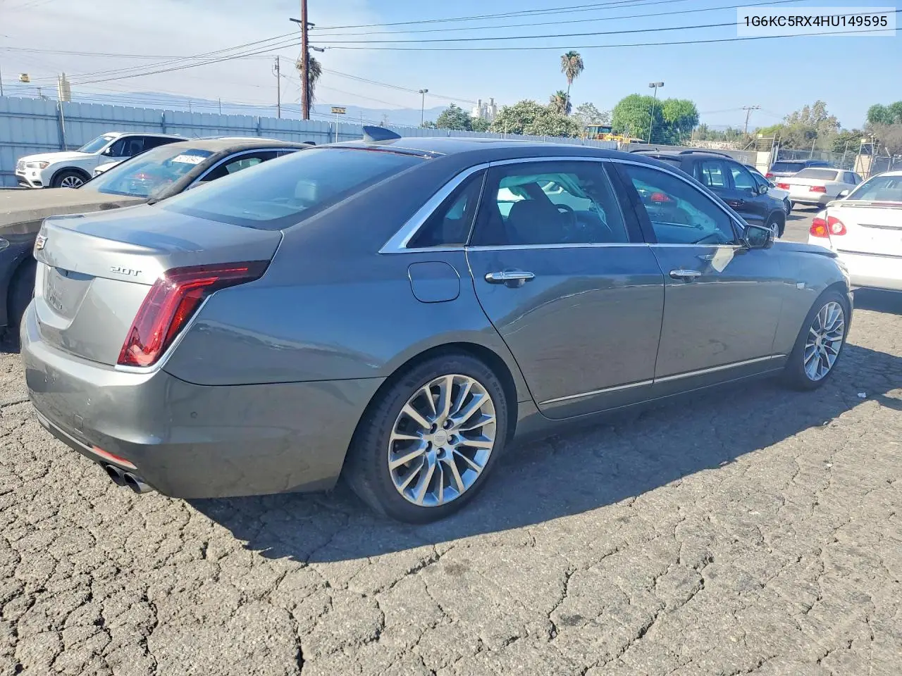 2017 Cadillac Ct6 Luxury VIN: 1G6KC5RX4HU149595 Lot: 60886396