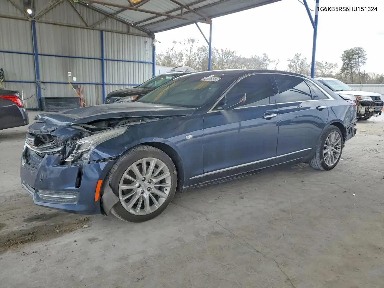2017 Cadillac Ct6 Standard VIN: 1G6KB5RS6HU151324 Lot: 78304715