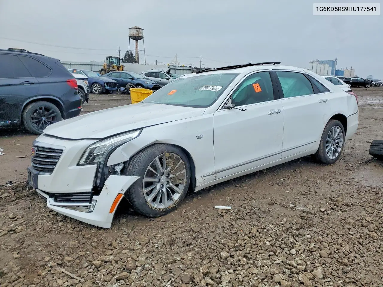2017 Cadillac Ct6 Luxury VIN: 1G6KD5RS9HU177541 Lot: 79817405
