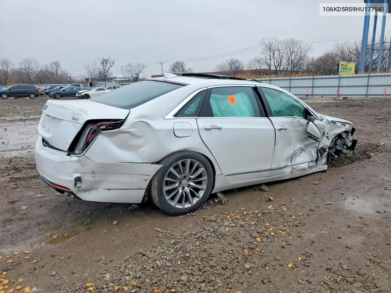 2017 Cadillac Ct6 Luxury VIN: 1G6KD5RS9HU177541 Lot: 79817405