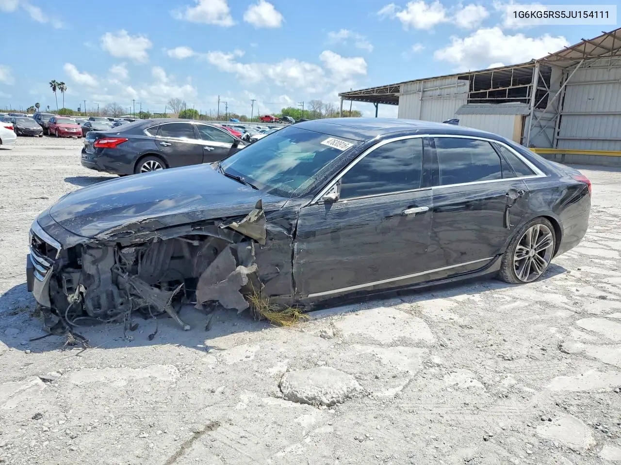 2018 Cadillac Ct6 Premium Luxury Csav VIN: 1G6KG5RS5JU154111 Lot: 47630916