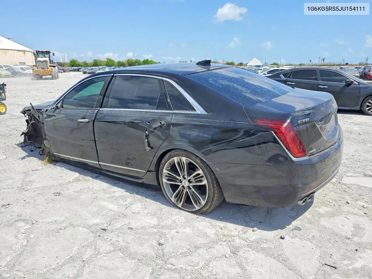 2018 Cadillac Ct6 Premium Luxury Csav VIN: 1G6KG5RS5JU154111 Lot: 47630916