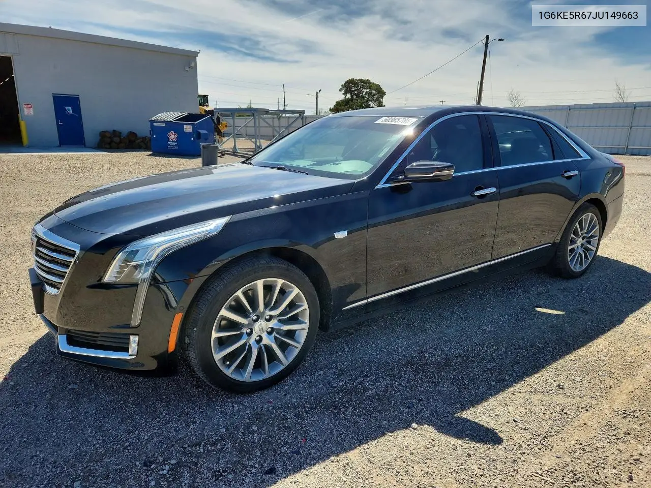 2018 Cadillac Ct6 Luxury VIN: 1G6KE5R67JU149663 Lot: 50365786