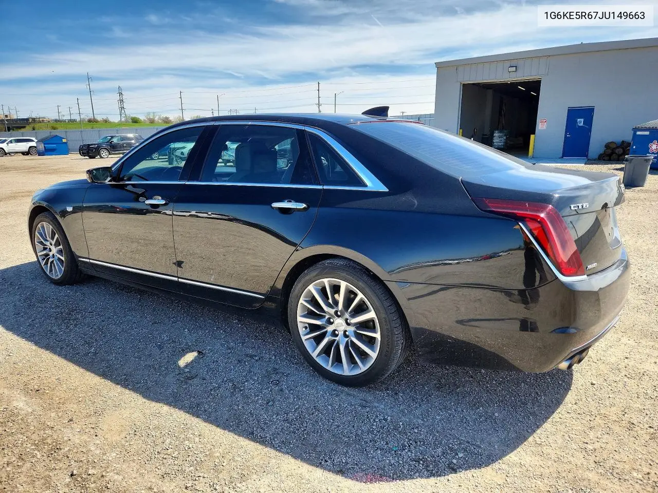 2018 Cadillac Ct6 Luxury VIN: 1G6KE5R67JU149663 Lot: 50365786