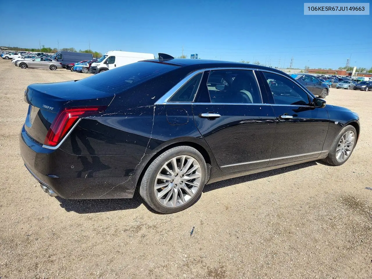 2018 Cadillac Ct6 Luxury VIN: 1G6KE5R67JU149663 Lot: 50365786