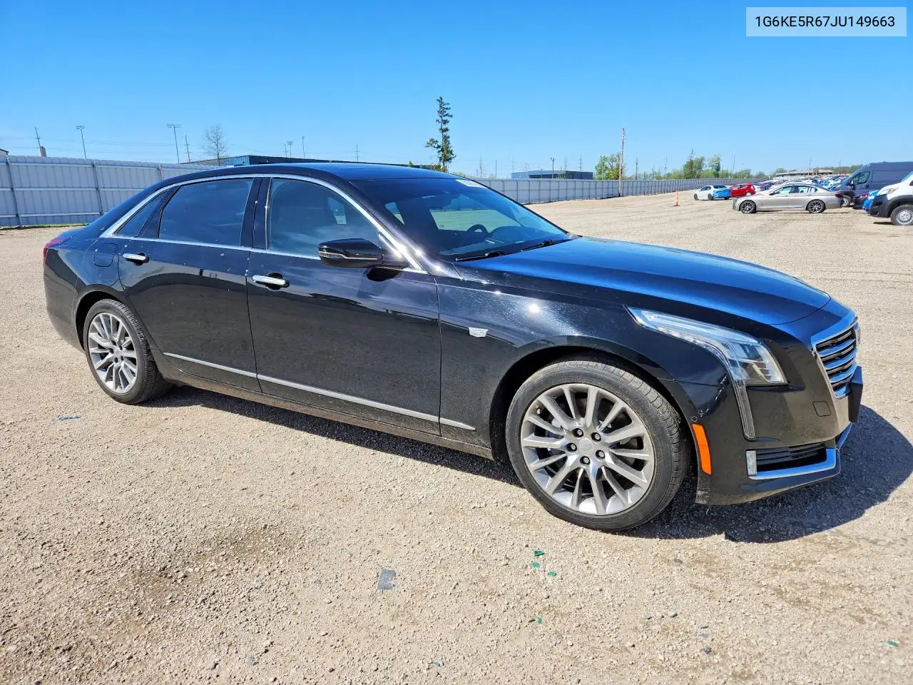 2018 Cadillac Ct6 Luxury VIN: 1G6KE5R67JU149663 Lot: 50365786