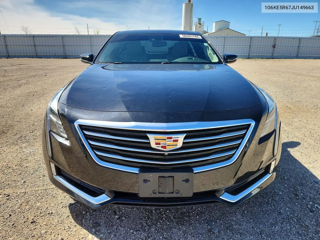 2018 Cadillac Ct6 Luxury VIN: 1G6KE5R67JU149663 Lot: 50365786