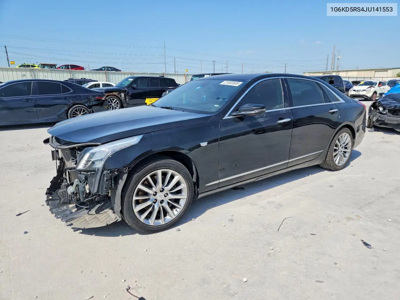 2018 Cadillac Ct6 Luxury VIN: 1G6KD5RS4JU141553 Lot: 51002606
