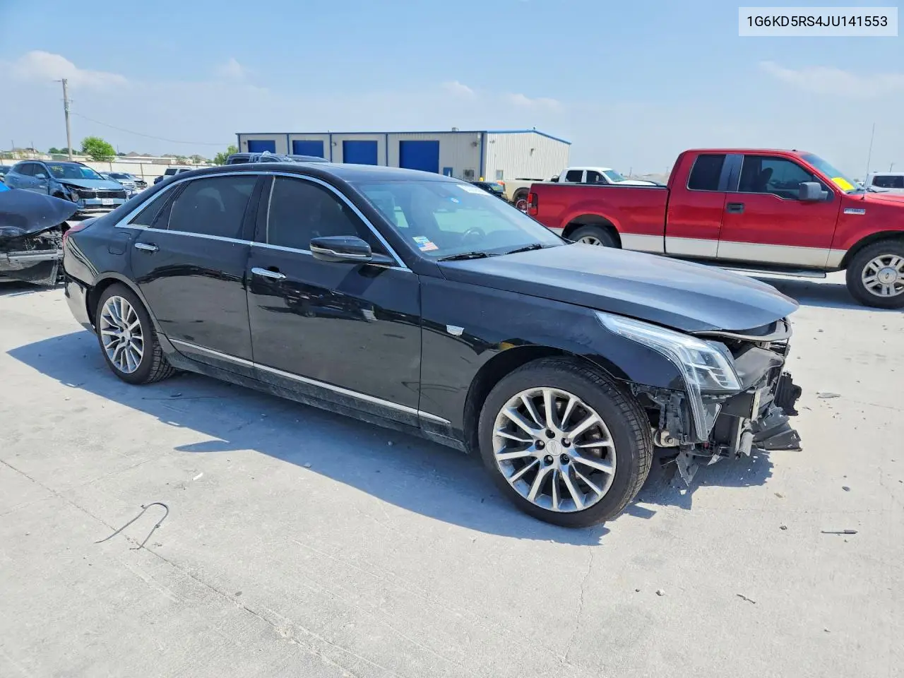 2018 Cadillac Ct6 Luxury VIN: 1G6KD5RS4JU141553 Lot: 51002606
