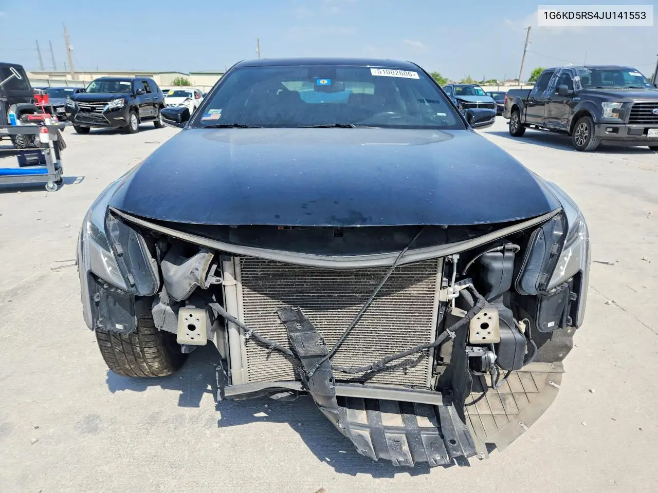 2018 Cadillac Ct6 Luxury VIN: 1G6KD5RS4JU141553 Lot: 51002606