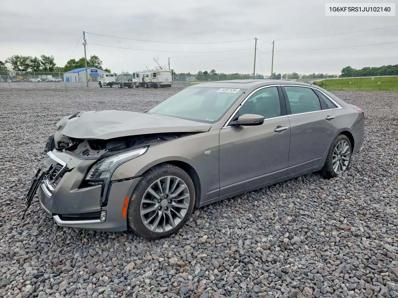 2018 Cadillac Ct6 Premium Luxury VIN: 1G6KF5RS1JU102140 Lot: 54507536