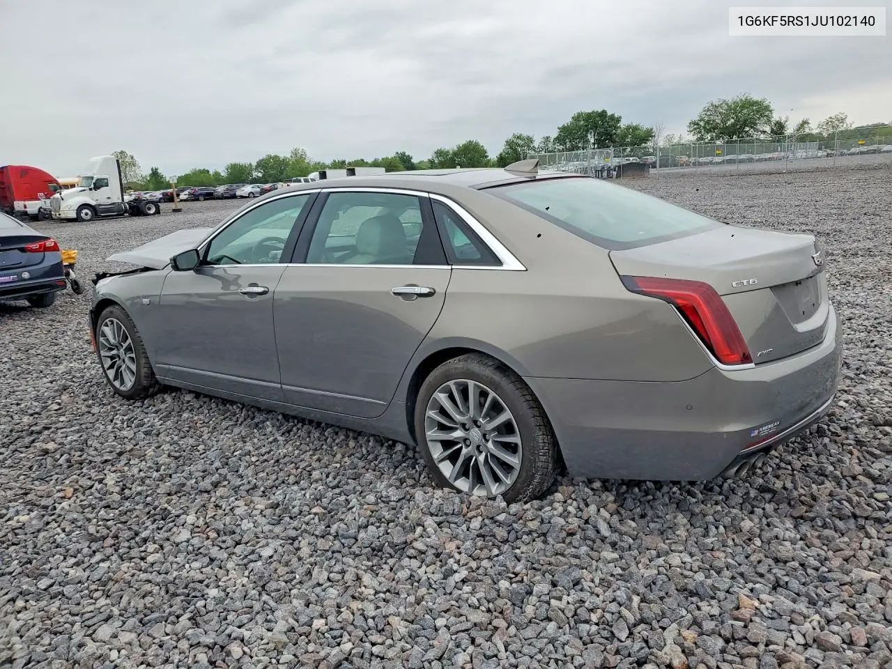 2018 Cadillac Ct6 Premium Luxury VIN: 1G6KF5RS1JU102140 Lot: 54507536
