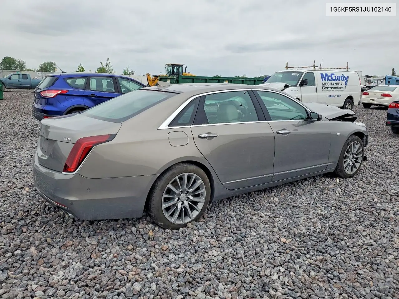 2018 Cadillac Ct6 Premium Luxury VIN: 1G6KF5RS1JU102140 Lot: 54507536