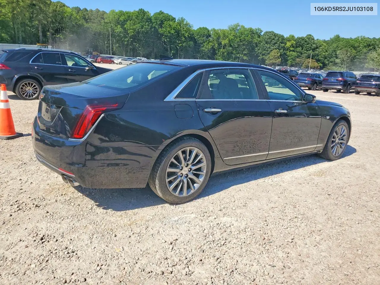 2018 Cadillac Ct6 Luxury VIN: 1G6KD5RS2JU103108 Lot: 56848196