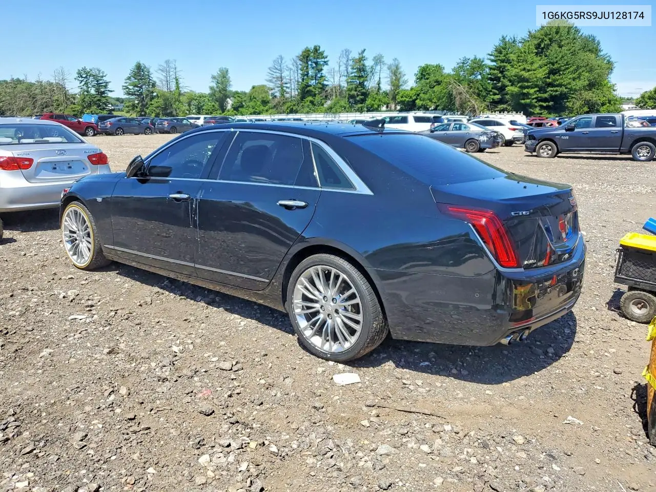 2018 Cadillac Ct6 Premium Luxury Csav VIN: 1G6KG5RS9JU128174 Lot: 57137426