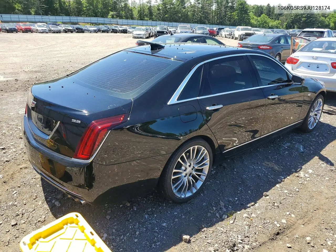 2018 Cadillac Ct6 Premium Luxury Csav VIN: 1G6KG5RS9JU128174 Lot: 57137426
