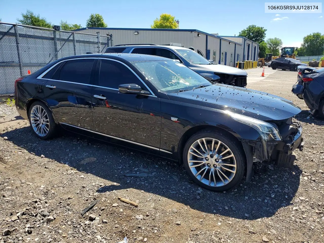 2018 Cadillac Ct6 Premium Luxury Csav VIN: 1G6KG5RS9JU128174 Lot: 57137426