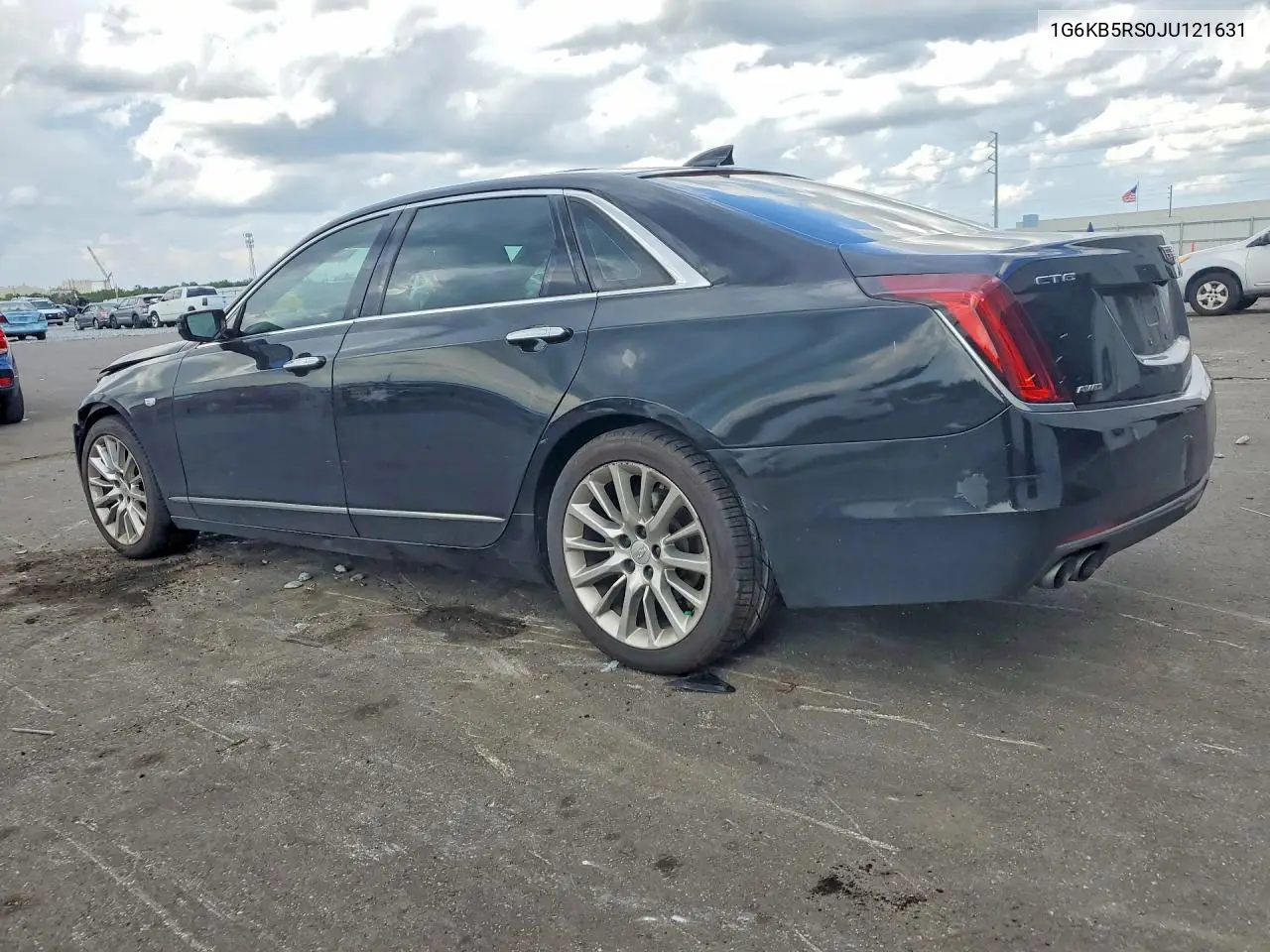 2018 Cadillac Ct6 VIN: 1G6KB5RS0JU121631 Lot: 58132726