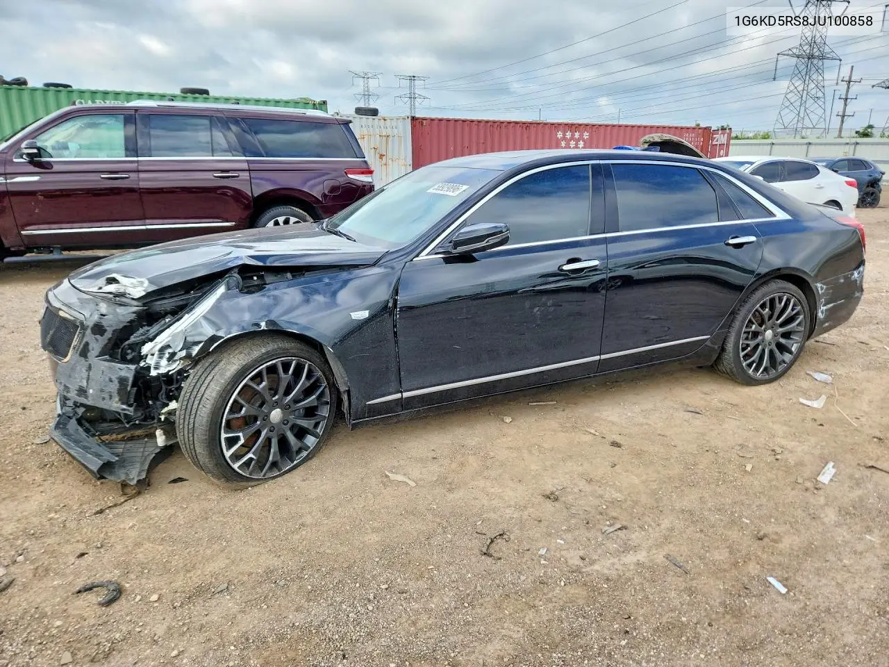 2018 Cadillac Ct6 Luxury VIN: 1G6KD5RS8JU100858 Lot: 58929896