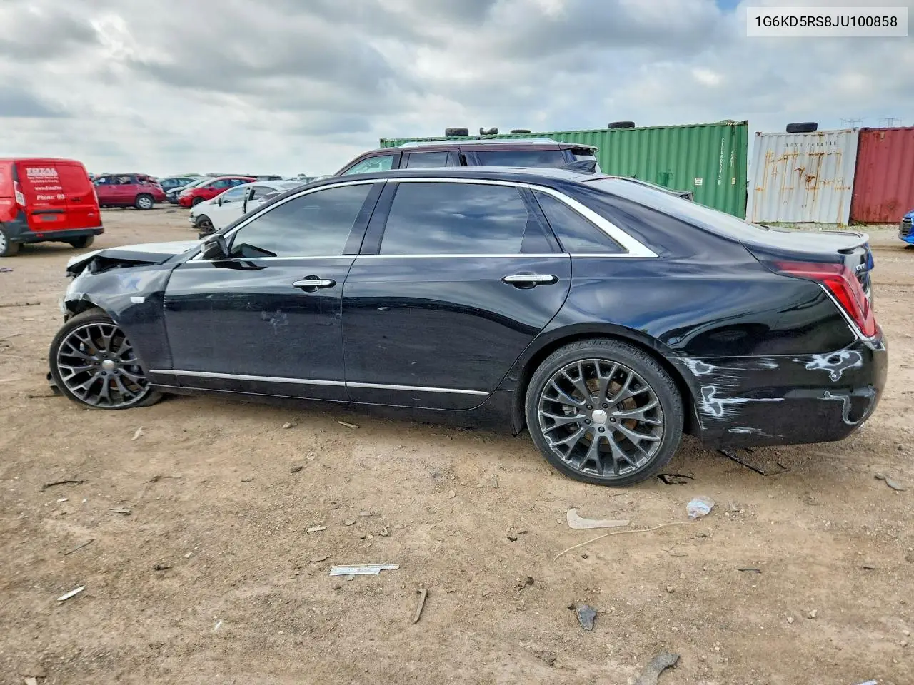 2018 Cadillac Ct6 Luxury VIN: 1G6KD5RS8JU100858 Lot: 58929896