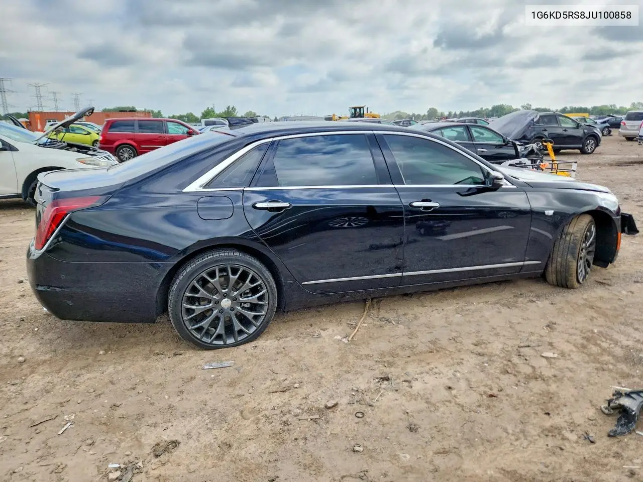 2018 Cadillac Ct6 Luxury VIN: 1G6KD5RS8JU100858 Lot: 58929896