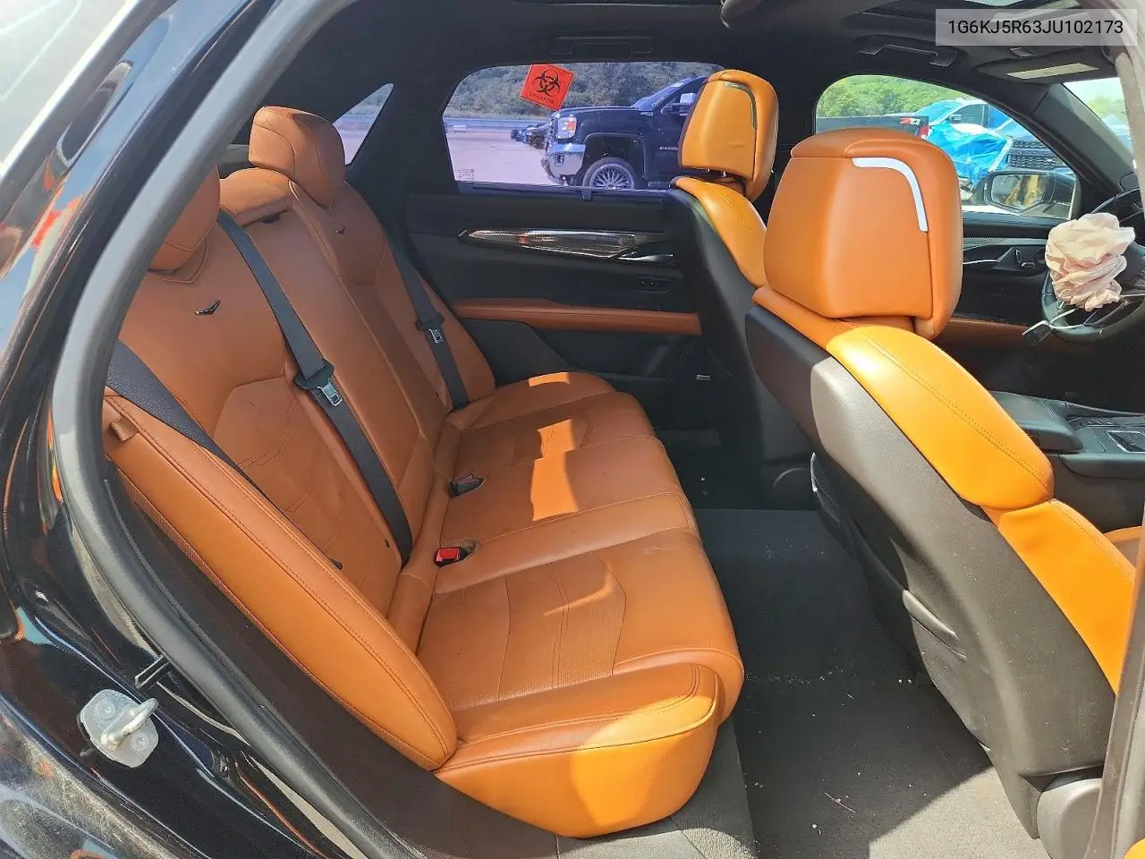 2018 Cadillac Ct6 Premium Luxury Csav VIN: 1G6KJ5R63JU102173 Lot: 59244946