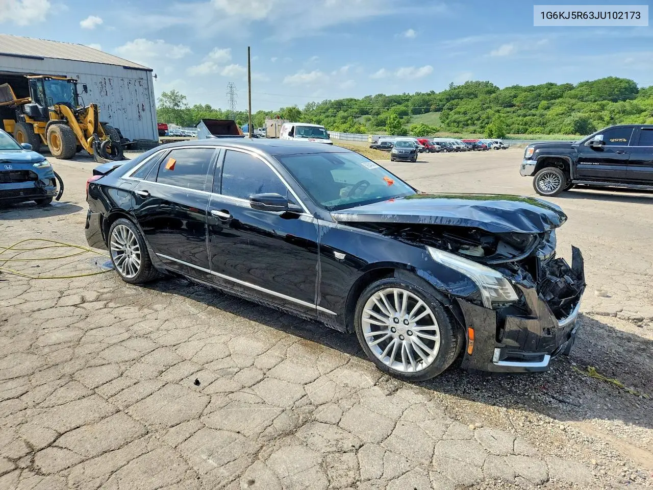 2018 Cadillac Ct6 Premium Luxury Csav VIN: 1G6KJ5R63JU102173 Lot: 59244946