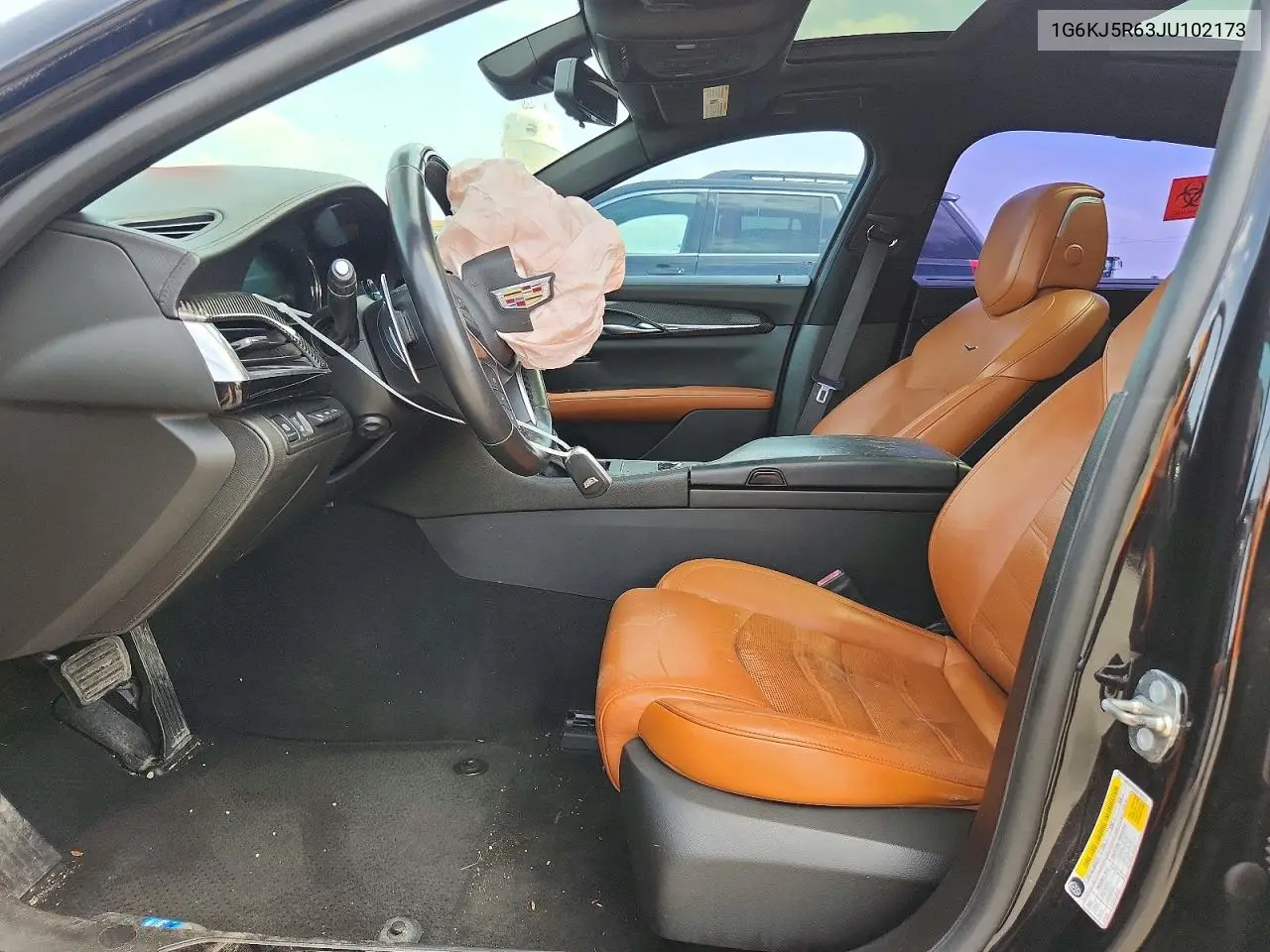 2018 Cadillac Ct6 Premium Luxury Csav VIN: 1G6KJ5R63JU102173 Lot: 59244946