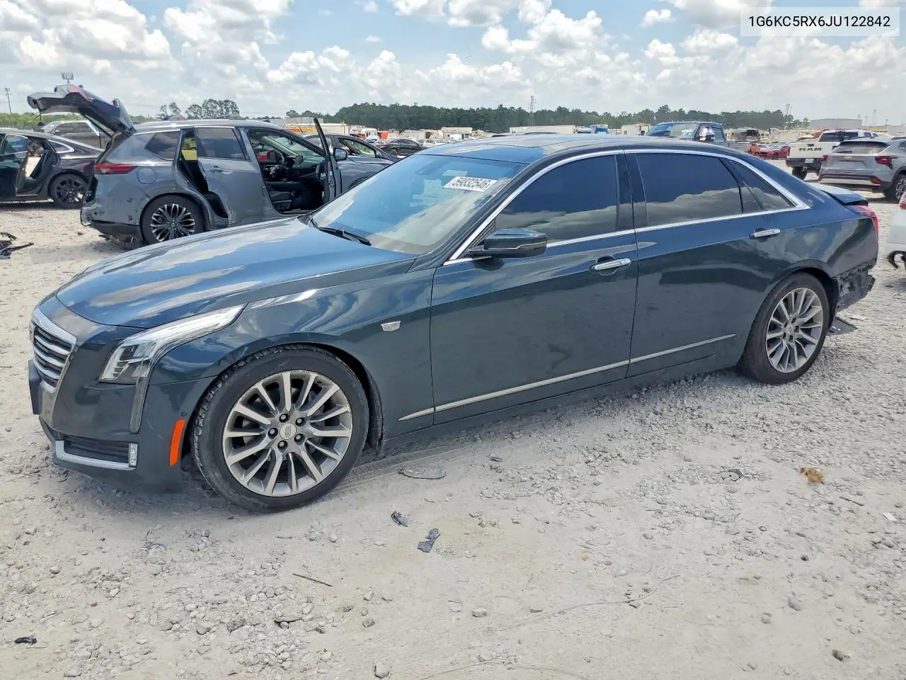 2018 Cadillac Ct6 Luxury VIN: 1G6KC5RX6JU122842 Lot: 59832546
