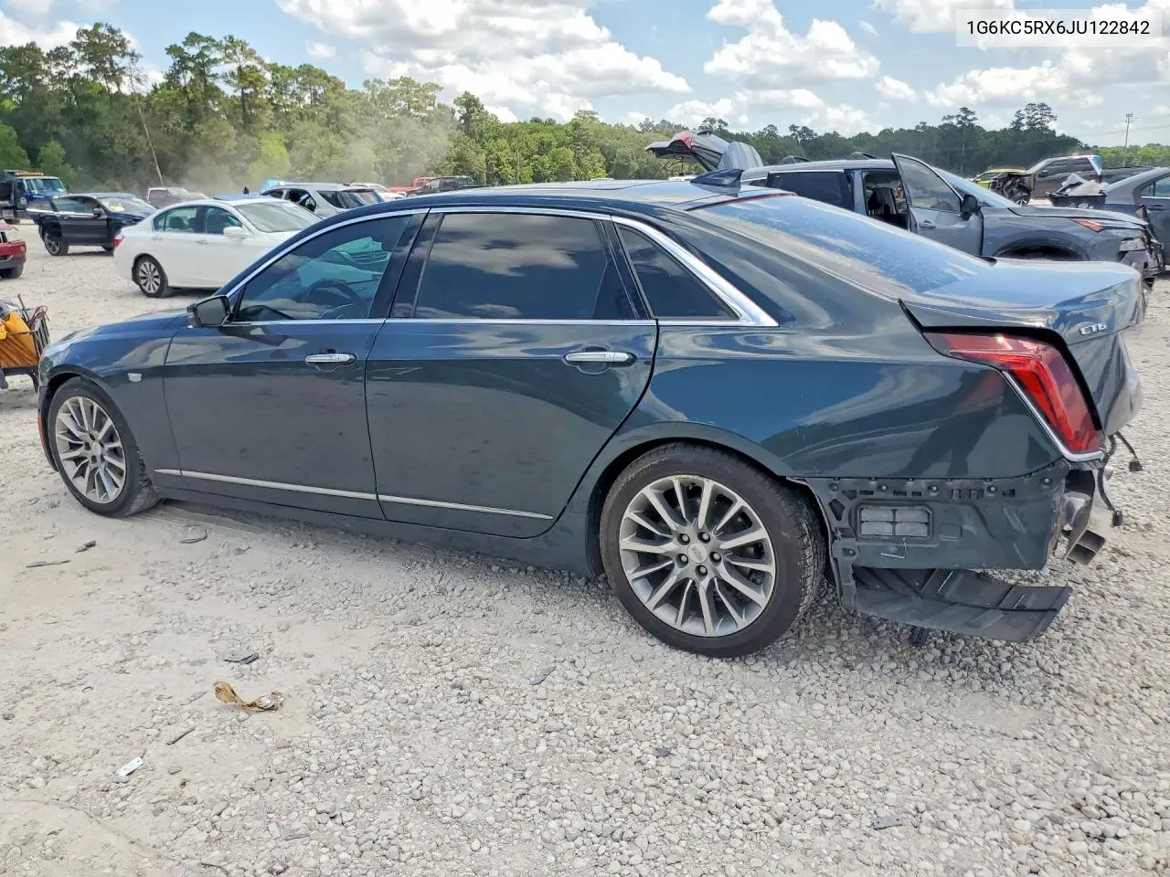 2018 Cadillac Ct6 Luxury VIN: 1G6KC5RX6JU122842 Lot: 59832546