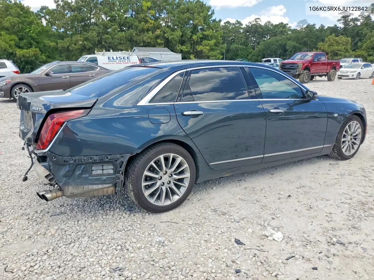 2018 Cadillac Ct6 Luxury VIN: 1G6KC5RX6JU122842 Lot: 59832546